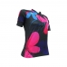 CAMISA CICLISMO ADVANCED FLORES - PLUS SIZE