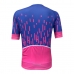 CAMISA CICLISMO MASCULINO TETRIS AZUL (PLUS SIZE)