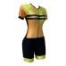 MACAQUINHO CICLISMO FEMININO MTB - AMARELO (FORRO GEL)