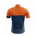 CAMISA CICLISMO FAST CLEAN ORANGE - ZIPER TOTAL