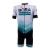 CONJUNTO CICLISMO CLASSIC - BORA BRANCO - (ZPER TOTAL) - PLUS SIZE