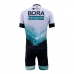 CONJUNTO CICLISMO CLASSIC - BORA BRANCO - (ZPER TOTAL) - PLUS SIZE