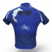 CAMISA CICLISMO ADVANCED INFANTIL EME E EME - AZUL