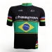 CAMISA CICLISMO CLASSIC - CHAMPION WORLD BRASIL - PRETO