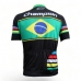 CAMISA CICLISMO CLASSIC - CHAMPION WORLD BRASIL - PRETO (PLUS SIZE)