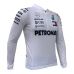 CAMISA CICLISMO ADVANCED AMG PETRONAS F1 (MANGA LONGA) - BRANCO