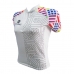 CAMISA CICLISMO ADVANCED FEMININA MOSAICO - BRANCO (PLUS SIZE)