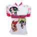 CAMISA CICLISMO ADVANCED INFANTIL MENINAS SUPERPODEROSAS - BRANCO