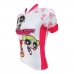 CAMISA CICLISMO ADVANCED INFANTIL MENINAS SUPERPODEROSAS - BRANCO