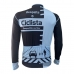 CAMISA CICLISMO CLASSIC RESPEITE (MANGA LONGA) - AZUL CLARO (PLUS SIZE)