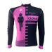 CAMISA CICLISMO CLASSIC RESPEITE (MANGA LONGA) - ROSA CHICLETE (PLUS SIZE)