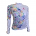 CAMISA CICLISMO CLASSIC FEMININA MANDALA FLOR (MANGA LONGA)