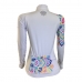 CAMISA CICLISMO CLASSIC FEMININA MANDALA FLOR (MANGA LONGA) - PLUS SIZE