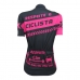 CAMISA CICLISMO ADVANCED FEMININA RESPEITE O CICLISTA - ROSA (PLUS SIZE)