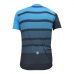 CAMISA CICLISMO ADVANCED CROMO AZUL (ZIPER TOTAL)