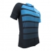 CAMISA CICLISMO ADVANCED CROMO AZUL (ZIPER TOTAL)