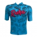 CAMISA CICLISMO MTB ELITE RUKA PALM BLUE