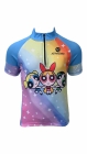 CAMISA CICLISMO INFANTIL NEW TOUR - MENINAS SUPERPODEROSAS